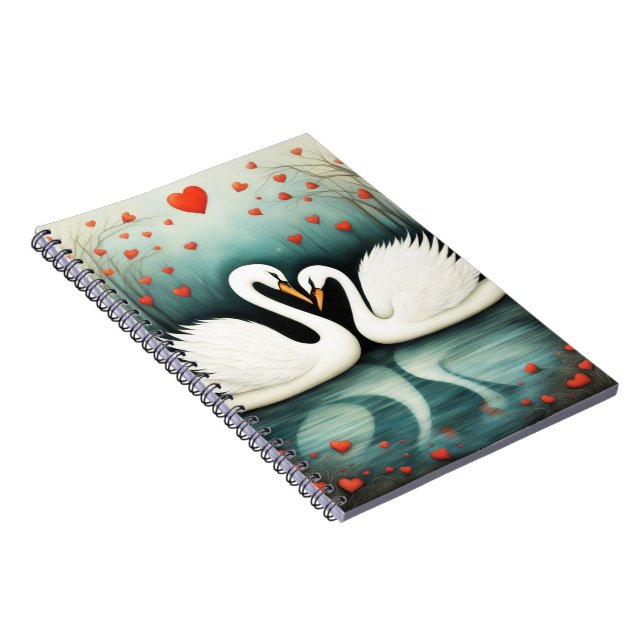 Carnet Swan Love 2 (Côté Droit)