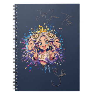 Carnet Sweet 16 Gemini Custom Photo Memory Book