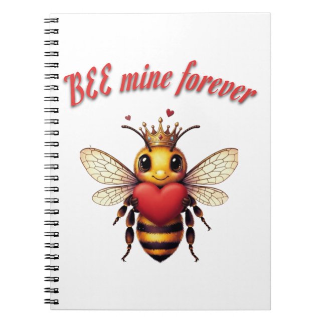 Carnet Sweet Bee Mine Forever (Devant)