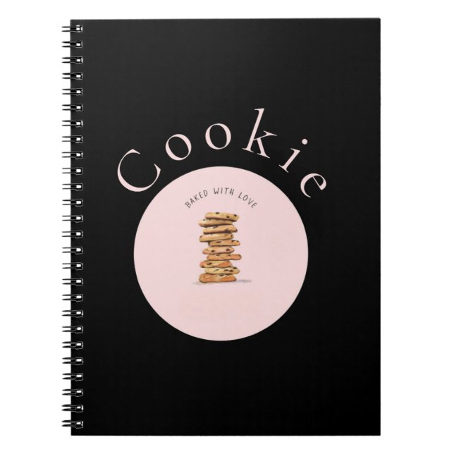 Carnet Sweet Cookie Baking Notebook for Homemade Treats  (Devant)