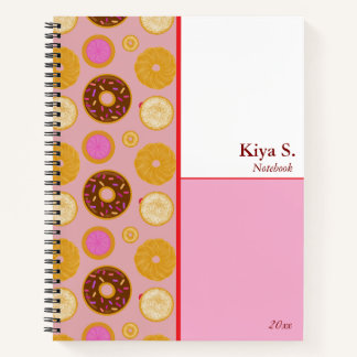 Carnet Sweet Donuts Spiral Notebook