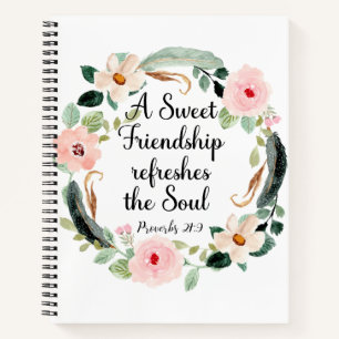 Carnet Sweet Friendship rafraîchit le Soul Floral