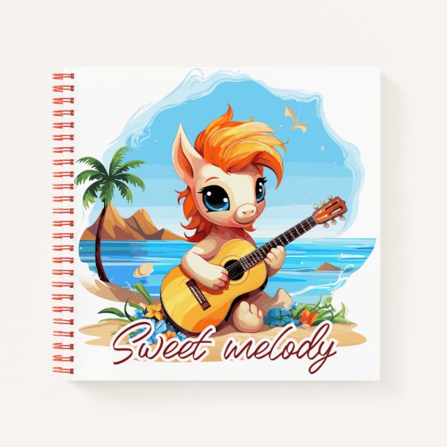 Carnet Sweet melody (Devant)