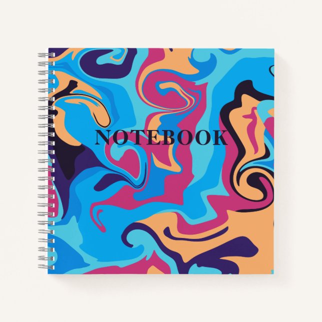 Carnet Swirl moderne (Devant)