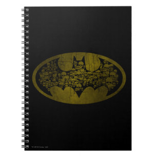 Carnet Symbole Batman Crânes dans le logo de chaume