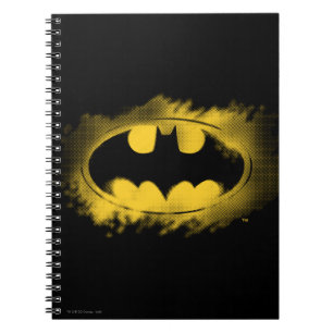 Carnet Symbole Batman Logo noir et jaune
