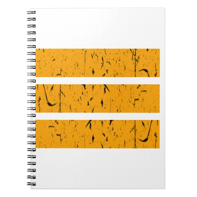 Carnet Symbole cool 3 lignes | Uniformité et harmonie col (Devant)