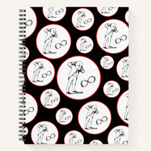 Carnet Symbole cool d'infinité Philosophie