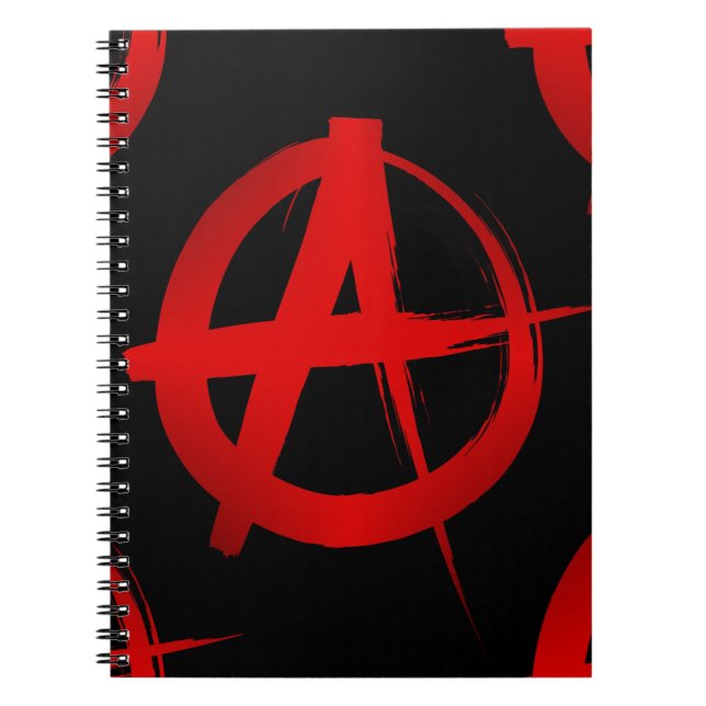 Carnet Symbole d'anarchie (Devant)