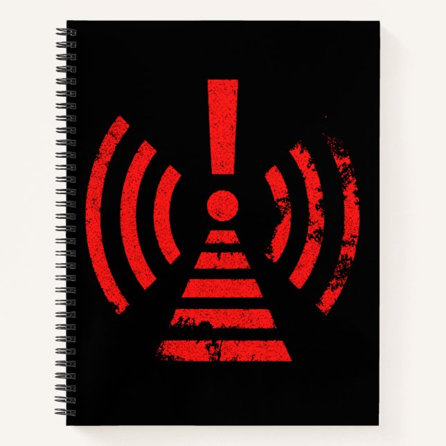 Carnet Symbole d'avertissement de rétention d'énergie rét (Devant)