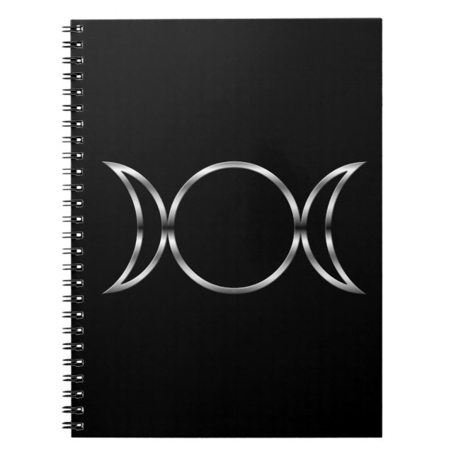 Carnet Symbole de la déesse triple de Falln Pagan (Devant)