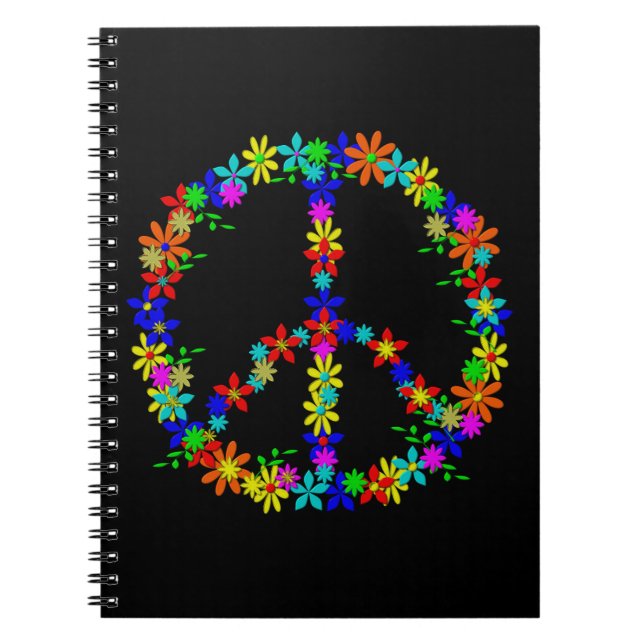 CARNET SYMBOLE DE LA PAIX (Devant)