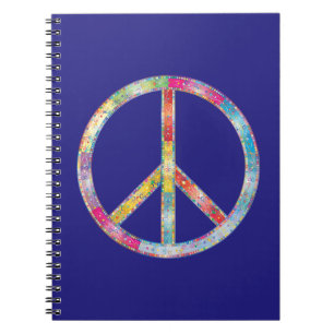 Carnet SYMBOLE DE PAIX Coloré