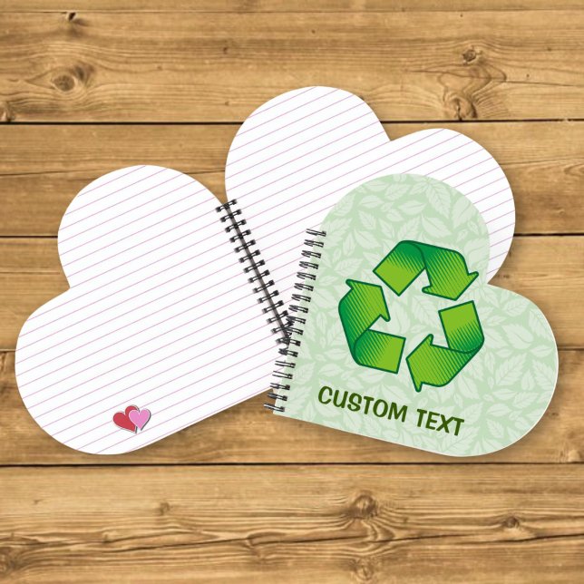 Carnet Symbole de recyclage (Créateur téléchargé)