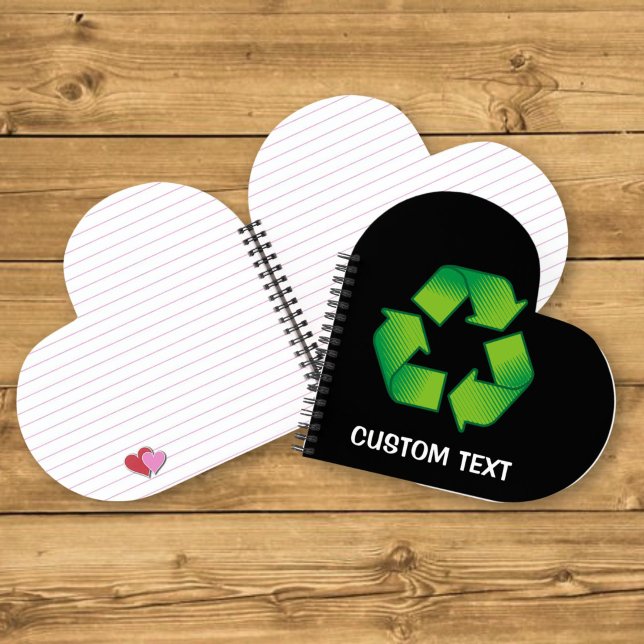 Carnet Symbole de recyclage (Créateur téléchargé)