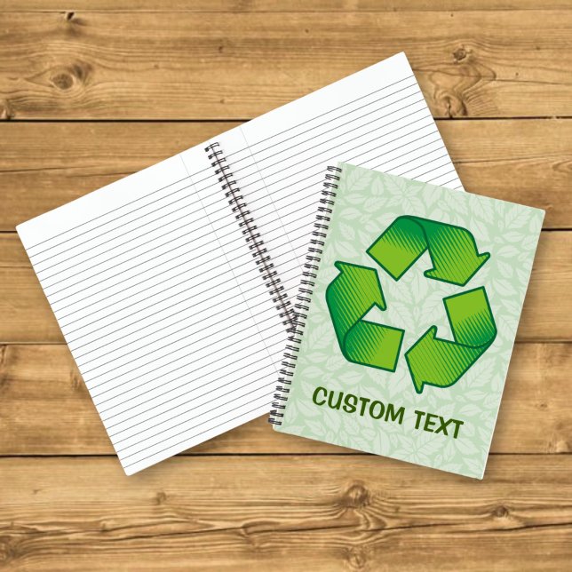 Carnet Symbole de recyclage (Créateur téléchargé)
