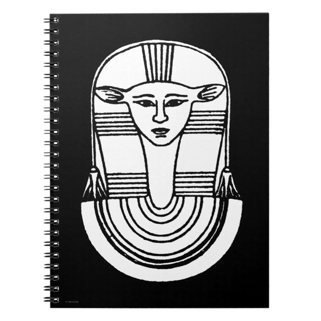 Carnet Symbole égyptien : Hathor (Devant)