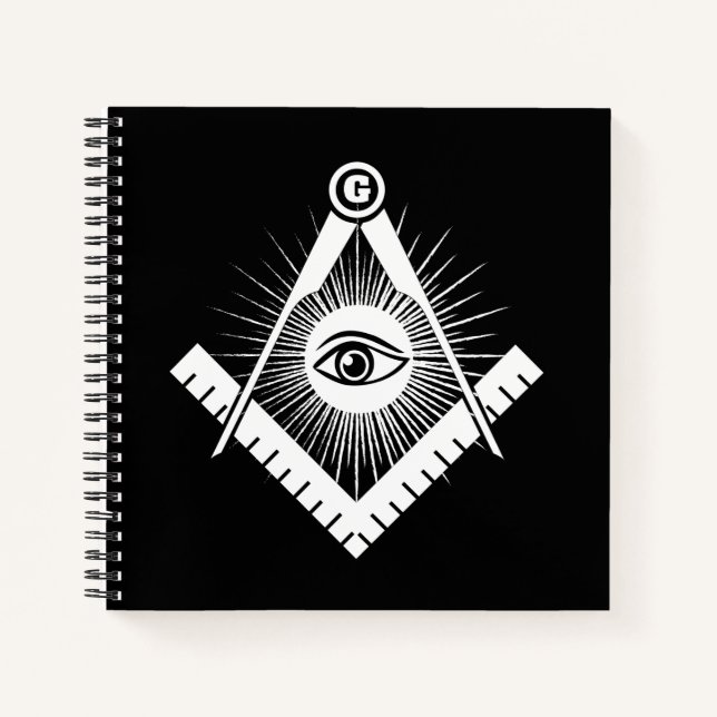 Carnet Symbole franc-maçonnerie (Devant)