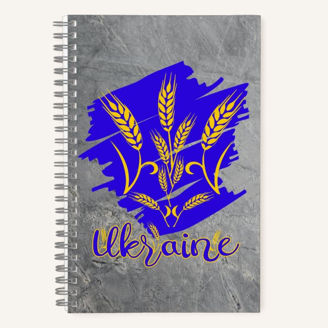 Carnet Symbole national ukrainien tryzub fait d'oreille d (Recto)