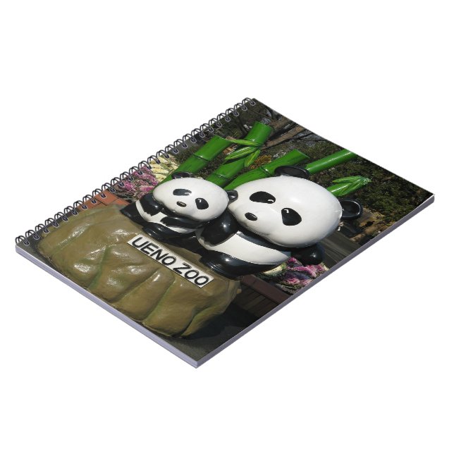 Carnet SYMBOLE Panda DU Zoo D'Ueno (Côté gauche)