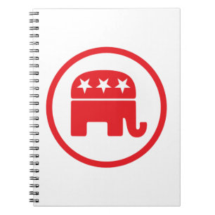 Carnet Symbole politique du parti républicain (éléphant)