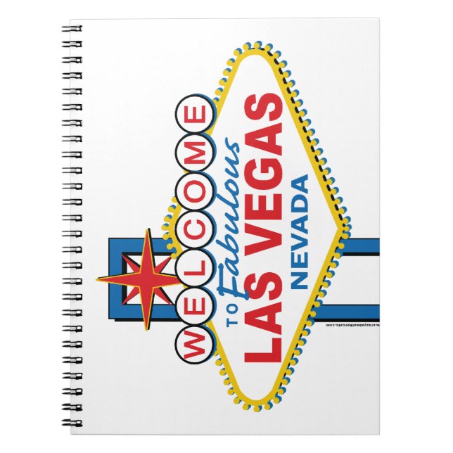 Carnet SYMBOLE RÉtro DE Las Vegas (Devant)