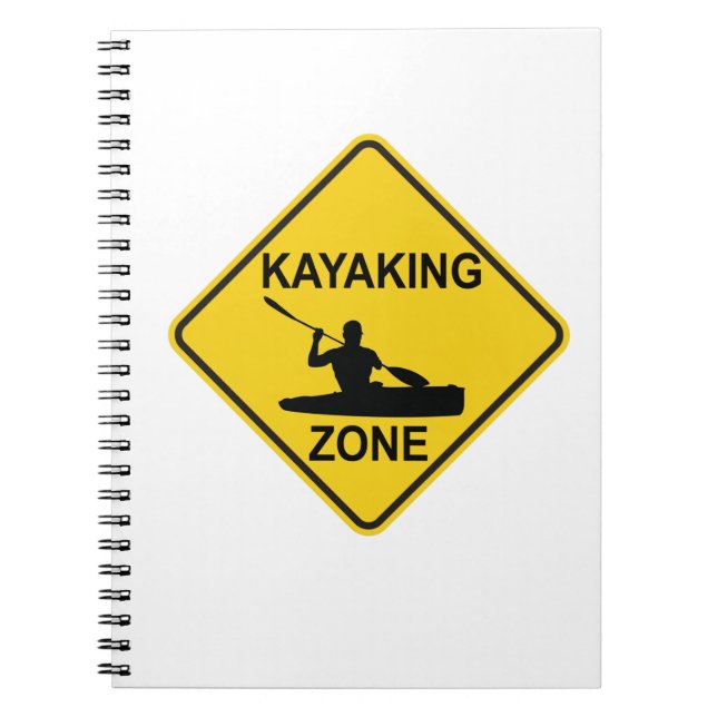Carnet SYMBOLE ROUTIER DE Kayak (Devant)