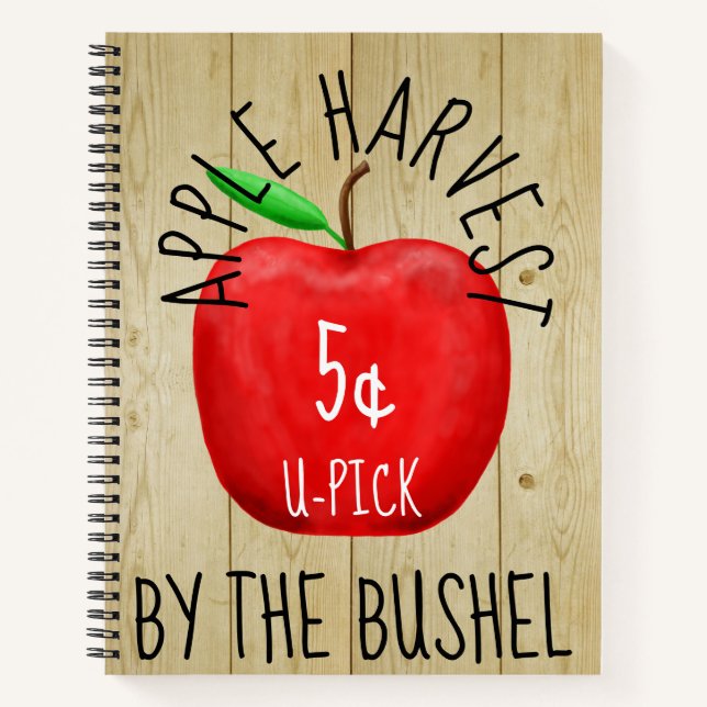 Carnet SYMBOLE Vintage Apple Harvest (Devant)