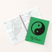 Symbole Yin Yang - conception de tatouage solide