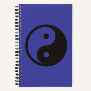 Carnet Symbole Yin Yang - conception de tatouage solide