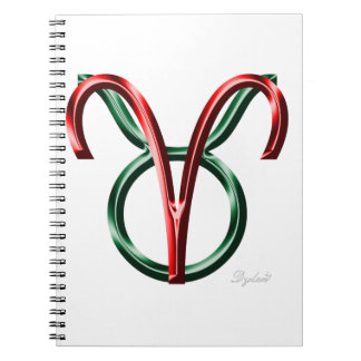 Carnet SYMBOLE Zodiaque Aries Taurus Cusp Astrologie