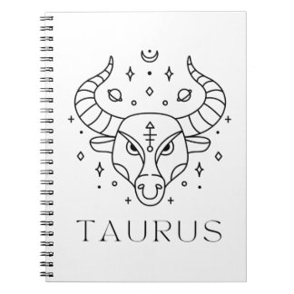 Carnet SYMBOLE Zodiaque Taurus