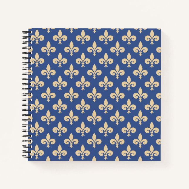 Carnet Symboles de fleur de lis (Devant)