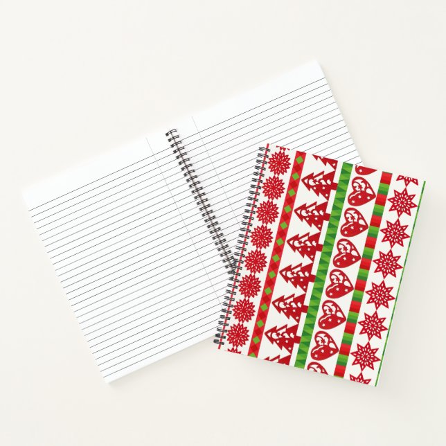 Carnet Symboles de Noël (Intérieur)
