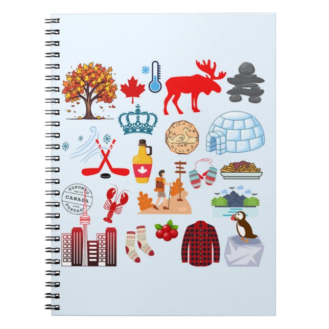 Carnet Symboles du Canada (Devant)