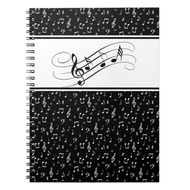Carnet symboles musicaux (Devant)