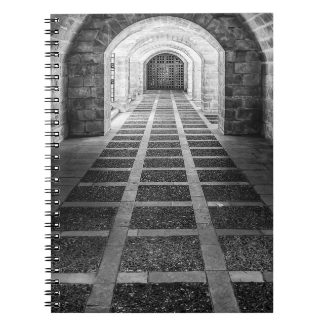 Carnet Symétrie en noir et blanc (Devant)