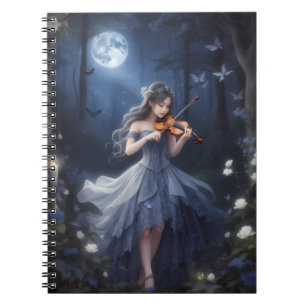 Carnet Symphonie au clair de lune - Violon Dreamy Jouer u