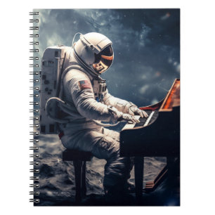 Carnet Symphonie pour les étoiles   L'astronaute Piano su