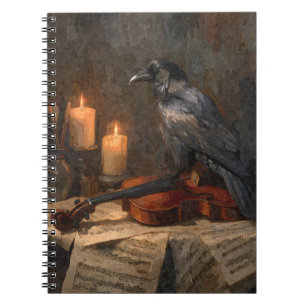 Carnet Symphonique noir corbeau