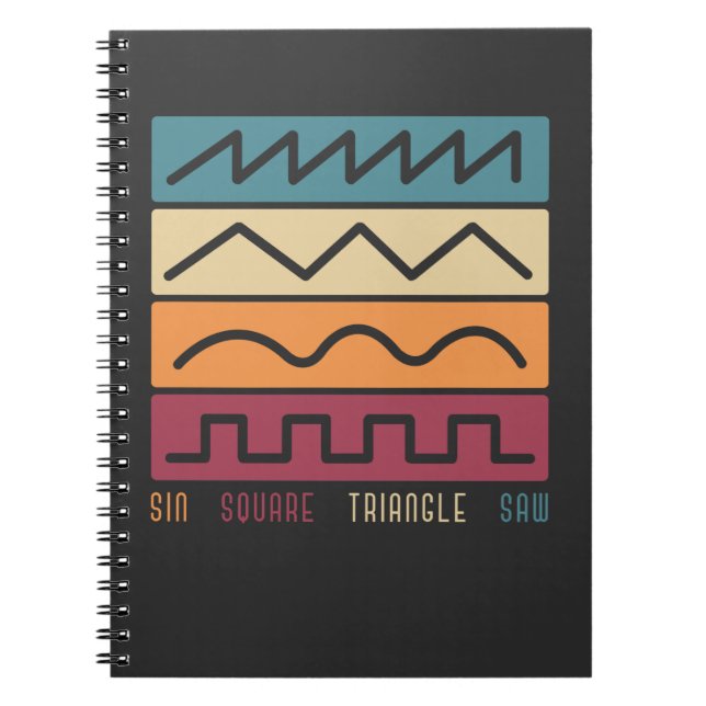 Carnet Synthétiseur modulaire Synthétiseur Vintage Analog (Devant)