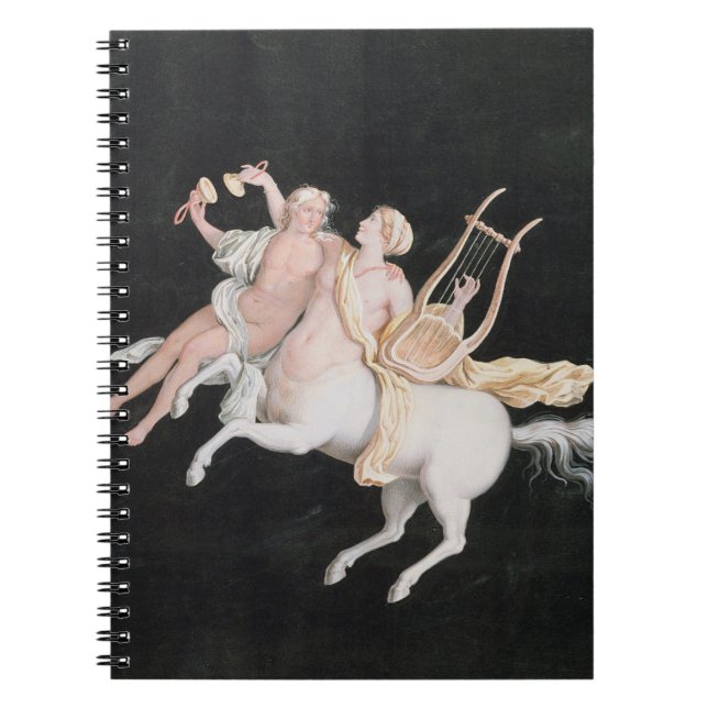 Carnet T31466 un centaure et un compagnon féminins (Devant)
