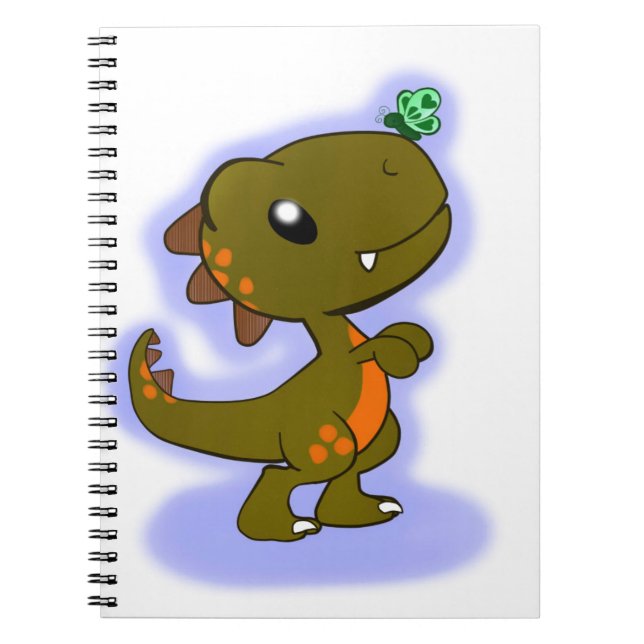 Carnet T-Rex mignon (Devant)