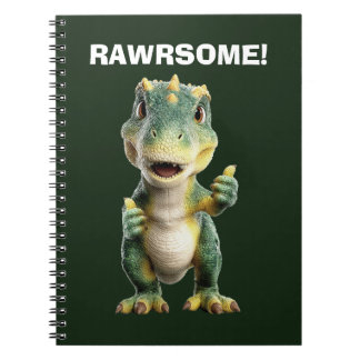 Carnet T Rex Pouce en l'air