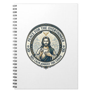 Carnet T-Shirt Affirmations de santé mentale Jésus Inspir