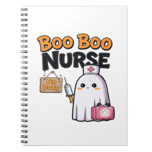 Carnet T-shirt classique Infirmière Boo Boo de service