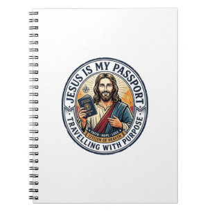 Carnet T-shirt de missions mondiales missionnaire Jésus c
