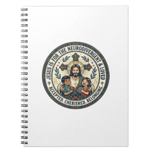 Carnet T-Shirt Encouragement Neurodivergent Jésus Inspira
