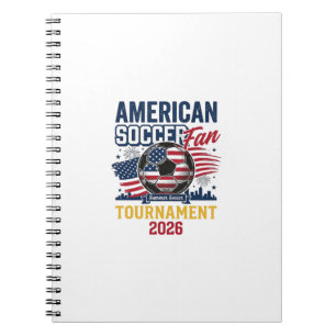 Carnet T-shirt vintage tournoi de football américain 2026
