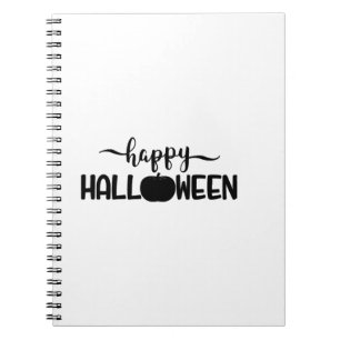 Carnet T shirts joyeux Halloween halloween
